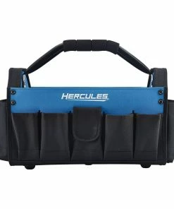 Discount 🔥 HERCULES 17 in. Tool Tote with 19 Pockets 🎁 -Hercules Store 64659 W4