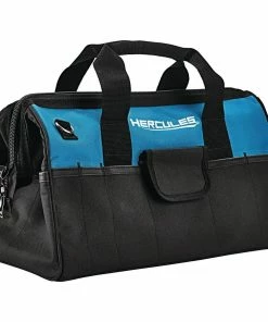 Budget ๐ฅ HERCULES 18 in. Tool Bag with 28 Pockets โค๏ธ