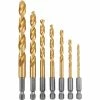Deals 🔥 HERCULES Impact Rated Hex Shank Titanium Drill Bit Set, 7 Piece 😍 2 Deals 🔥 HERCULES Impact Rated Hex Shank Titanium Drill Bit Set, 7 Piece 😍 -Hercules Store 64896 I