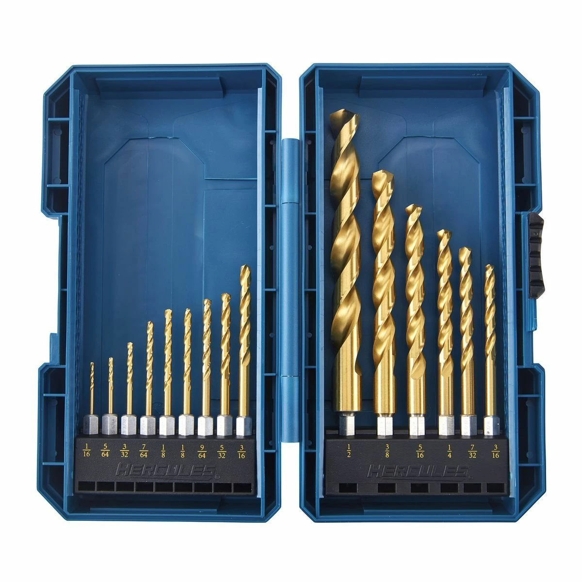Budget 🎉 HERCULES Impact Rated Hex Shank Titanium Drill Bit Set 15 Piece 😀 4 Budget 🎉 HERCULES Impact Rated Hex Shank Titanium Drill Bit Set 15 Piece 😀 - Image 2
