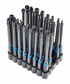 Best reviews of 😉 HERCULES 3 in. Impact Rated Black Oxide Security Bit Set, 33 Piece 🥰