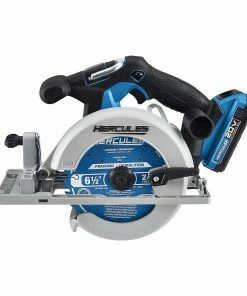 Flash Sale ⌛ HERCULES 20V Cordless 6-1/2 in. Circular Saw - Tool Only 🎁 -Hercules Store 64984 W6